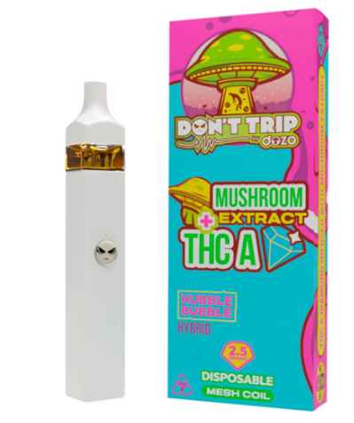 DOZO DON'T TRIP MUSHROOM EXTRACT +THC-A 2.5G DISPOSABLE