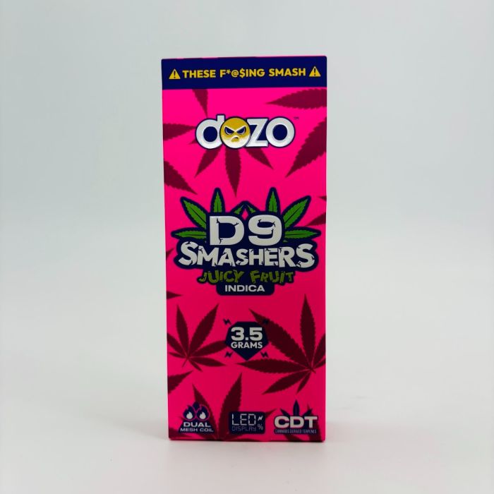 DOZO D9 SMASHERS (THCA + D9THC + THCP) 3.5 GRAM DISPOSABLE