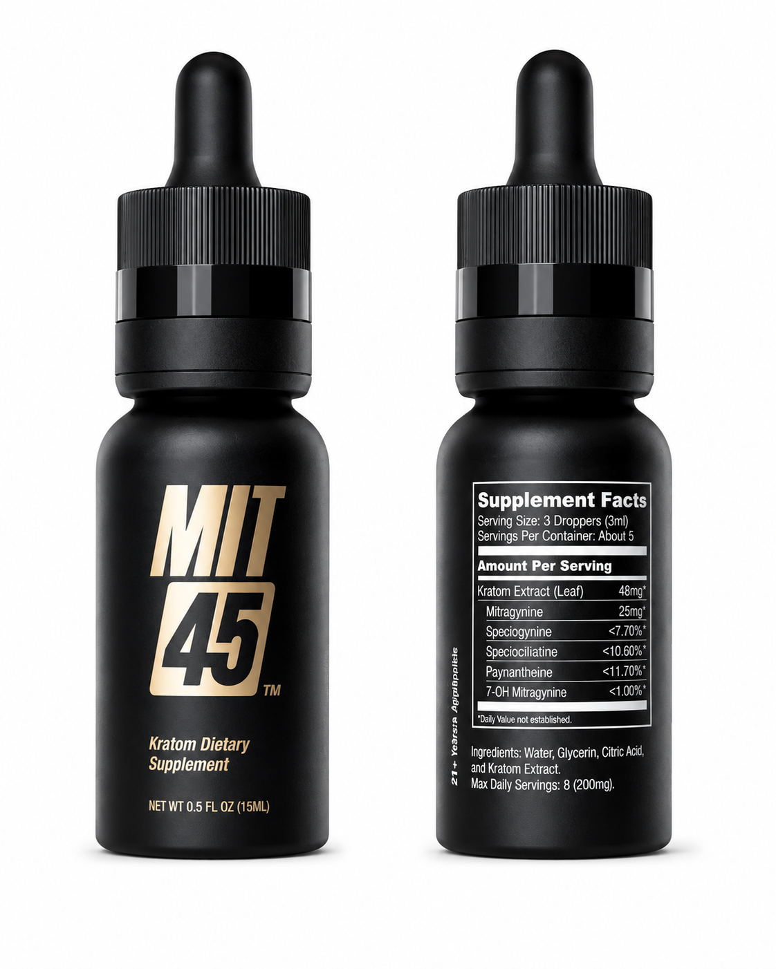 MIT45 MITGO NEW PACKAGING BLACK EXTRA STRENGTH (12CT BOX)