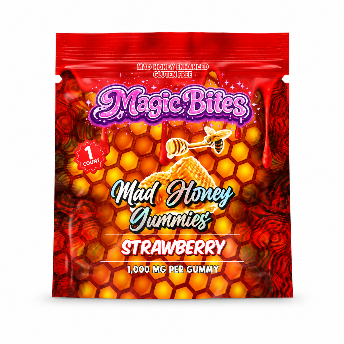 MAGIC BITES 1000MG PER GUMMY (25CT DISPLAY)