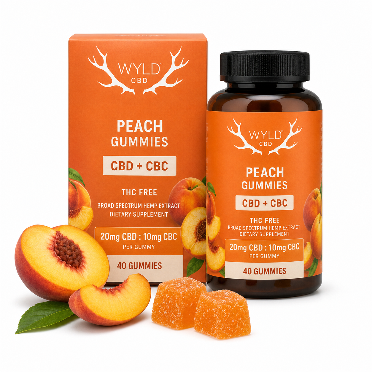 WYLD 30MG CBD GUMMIES (40CT PACK)