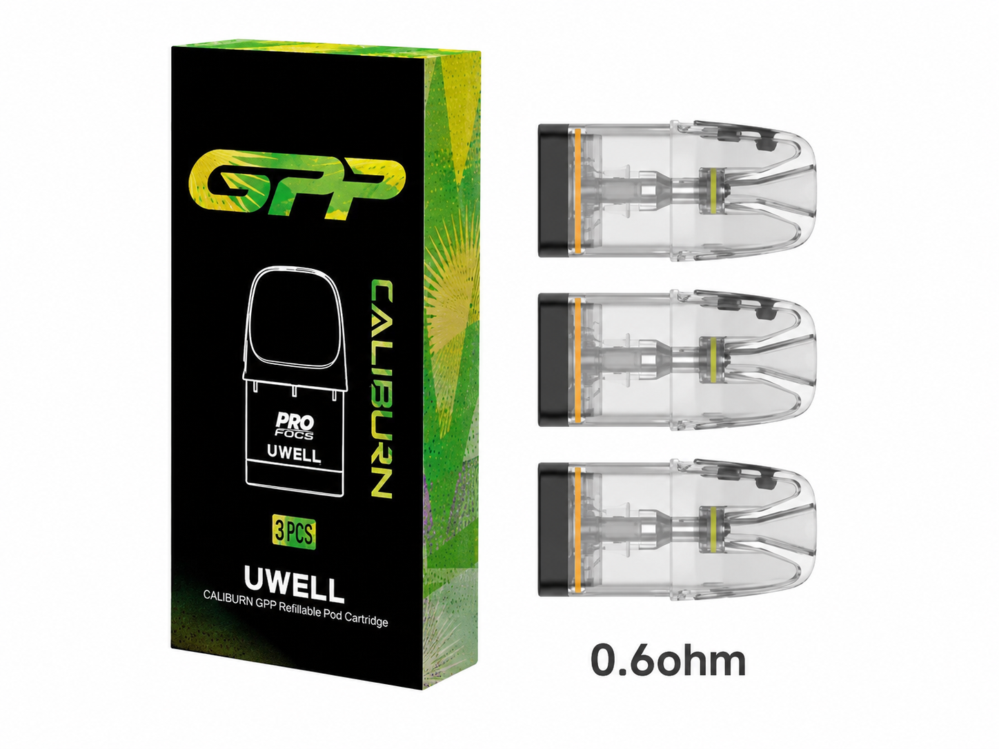 UWELL CALIBURN GPP CARTRIDGE (3CT PACK)