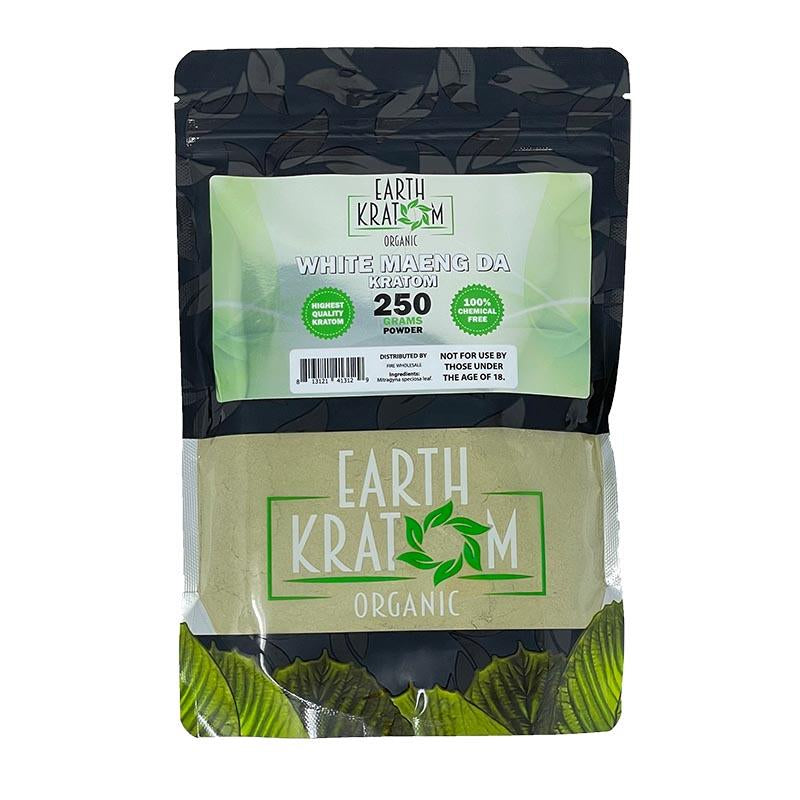 EARTH KRATOM 250GM POWDER WHITE MAENG DA 813121413129