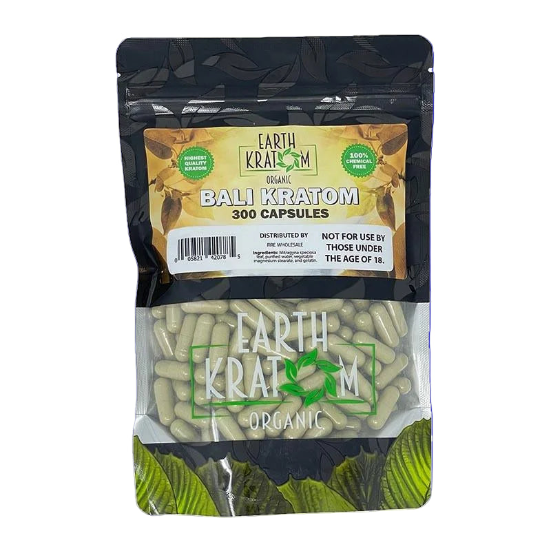 EARTH KRATOM 300CT CAPSULES