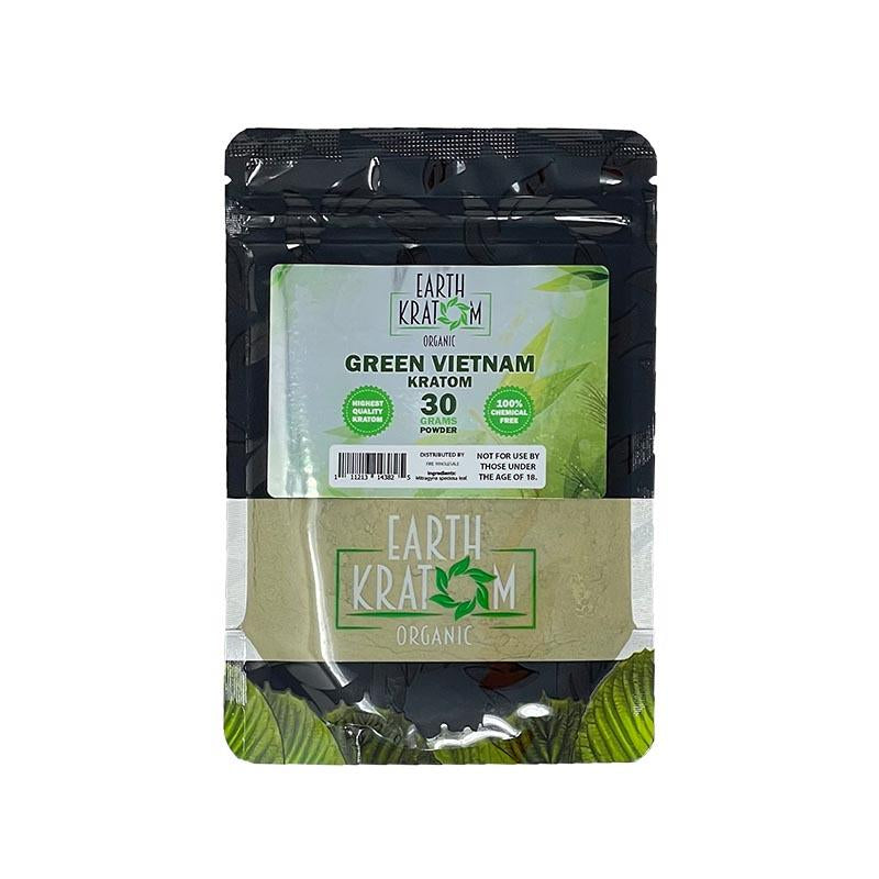 EARTH KRATOM 30GM POWDER GREEN MALAY 111213142736