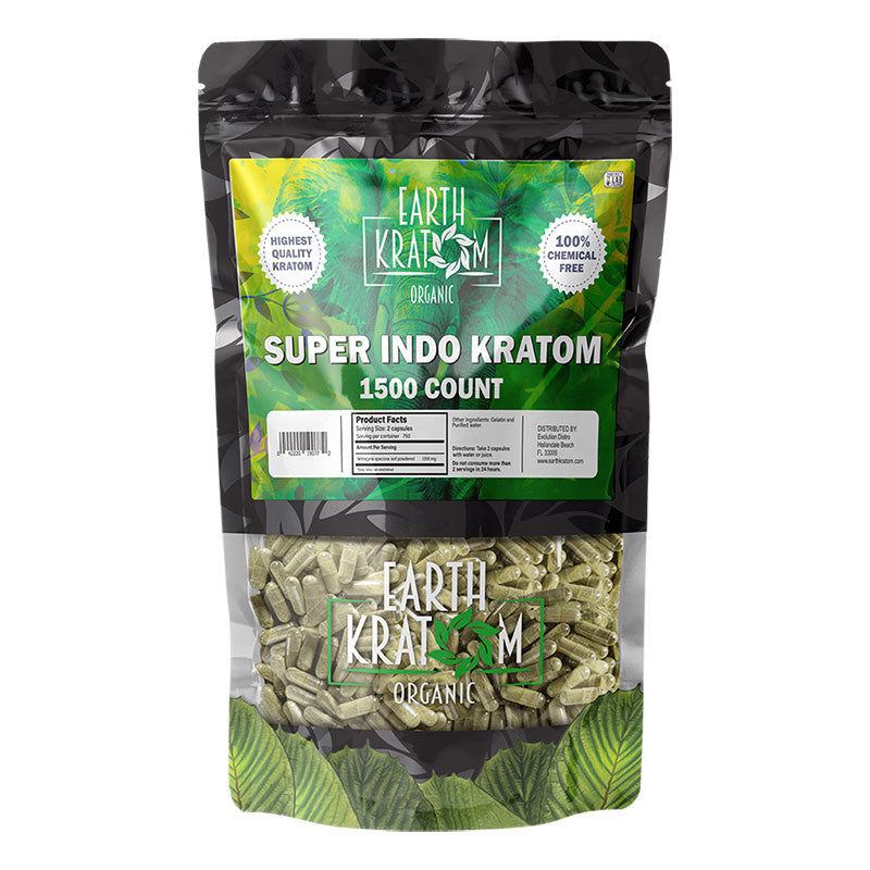 EARTH KRATOM 1500CT CAPSULE