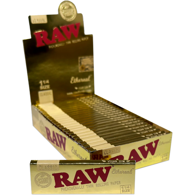 RAW CLASSIC 1 1/4 ETHEREAL 24CT/BOX