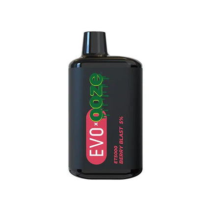 EVO X OOZE ET5000 5% DISPOSABLE (DISPLAY OF 10)