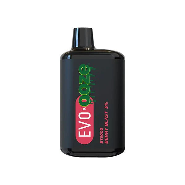 EVO X OOZE ET5000 5% DISPOSABLE (DISPLAY OF 10)