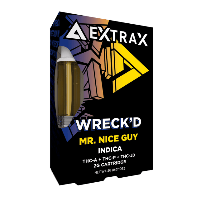 EXTARX WRECK’D 2ML THC-A CARTRIDGE - MR. NICE GUY (INDICA) -