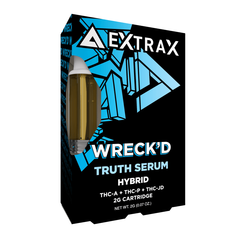 EXTARX WRECK’D 2ML THC-A CARTRIDGE - TRUTH SERUM (HYBRID) -