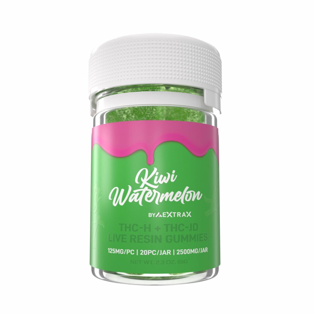 EXTRAX LIGHTS OUT GUMMIES 3500MG - KIWI WATERMELON - DELTA