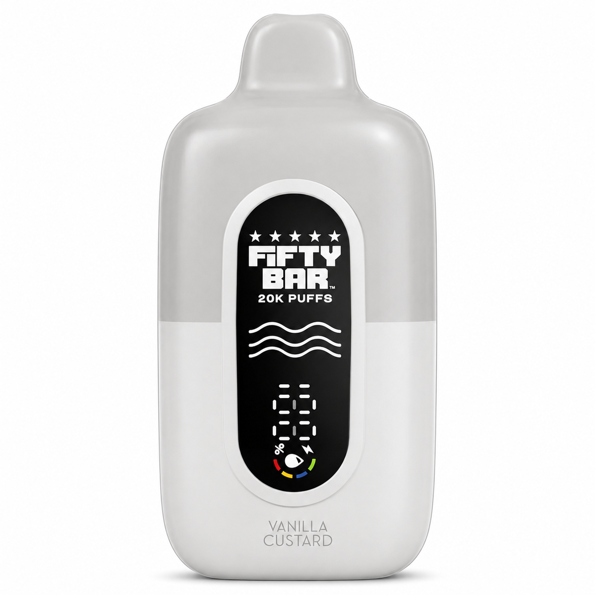 FIFTY BAR SILVER 20K PUFFS 2% DISPOSABLE (5CT BOX)
