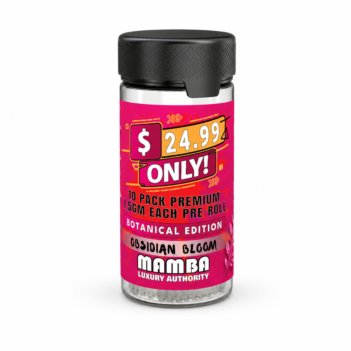 MAMBA RITUAL BOTANICAL 1.5G PRE ROLLS (10CT JAR)