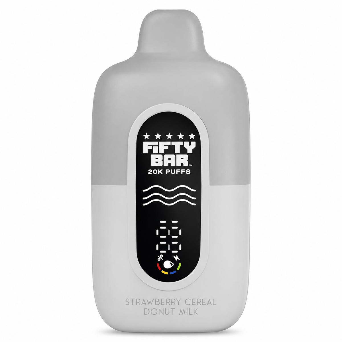 FIFTY BAR SILVER 20K PUFFS 2% DISPOSABLE (5CT BOX)