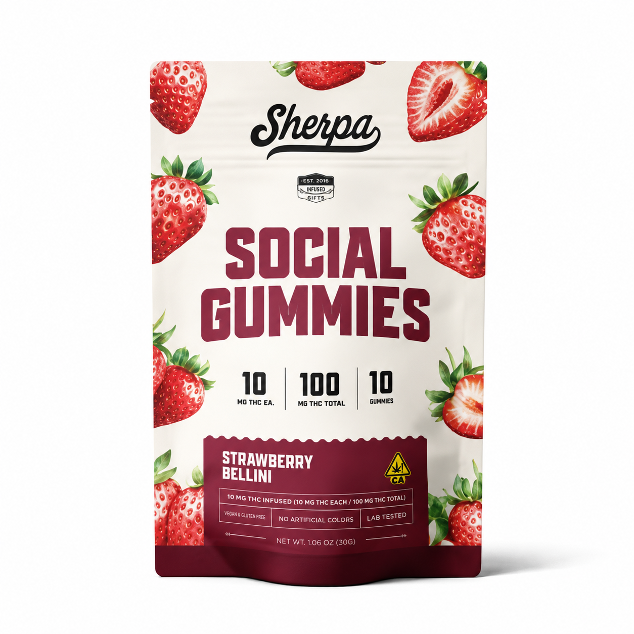 SHERPA 10MG THC GUMMIES BAG (10CT X 10MG)