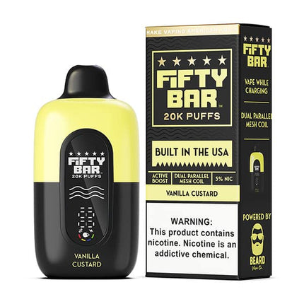 FIFTY BAR 20K V2 NIXODINE 5% (5CT DISPLAY)