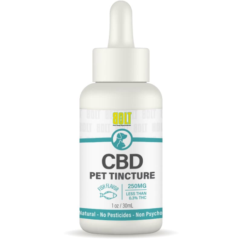 BOLT CBD 250MG PET TINCTURE | FISH