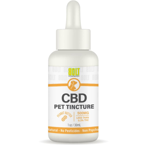 BOLT CBD 500MG PET TINCTURE | PEANUT BUTTER