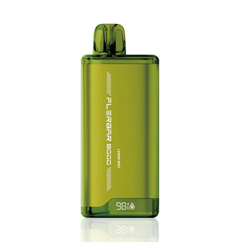 FLERBAR 8000 PUFFS - LEMON MINT - E-CIG
