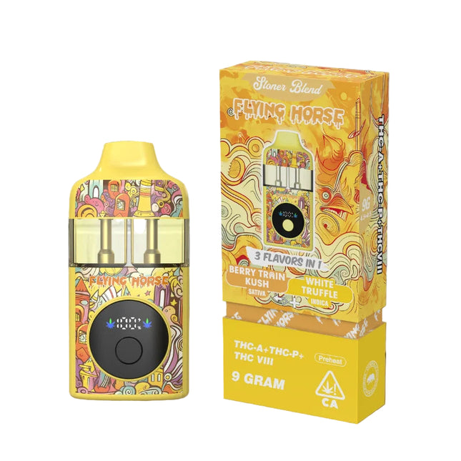 FLYING HORSE STONE BLEND (THC-A + THC-P + THC VIII) 3 IN 1
