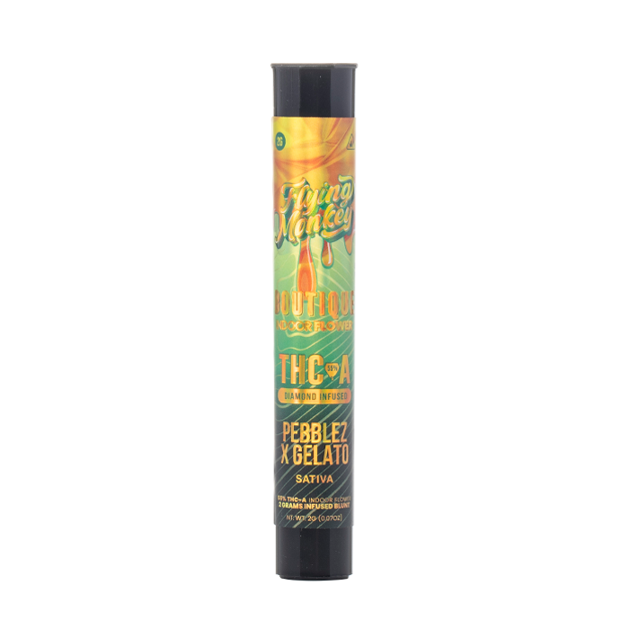 FLYING MONKEY BOUTIQUE INDOOR THCA DIAMOND INFUSED 2 GRAM PRE-ROLL