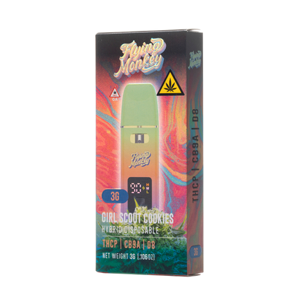FLYINKG MONKEY (THCP CB9A D8) 3 GRAM DISPOSABLE