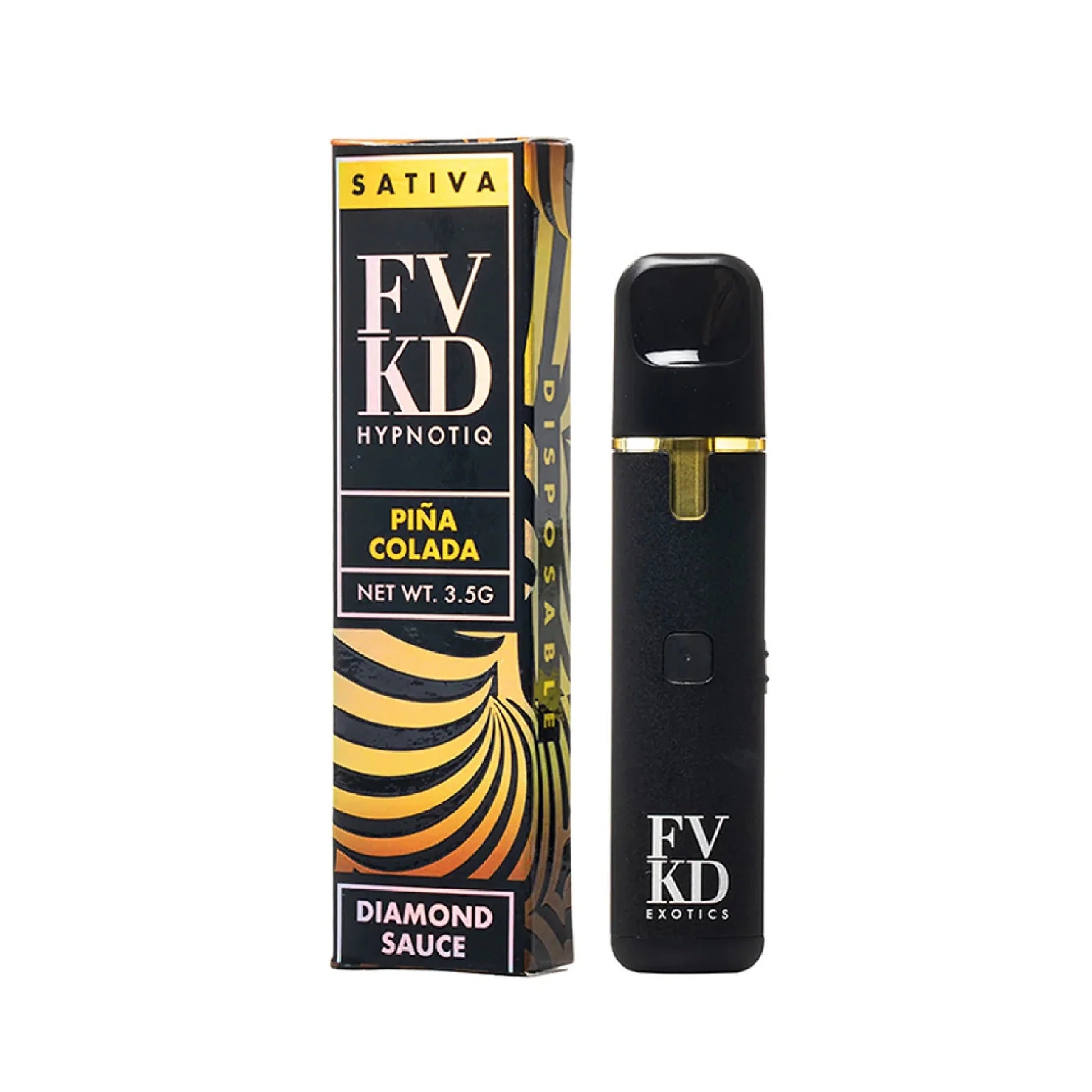 FVKD EXOTICS THCA DIAMOND SAUCE 3.5 GRAM DISPOSABLE Rising Wholesale Inc. FVKD EXOTICS THCA DIAMOND SAUCE 3.5 GRAM DISPOSABLE Rising Wholesale Inc.