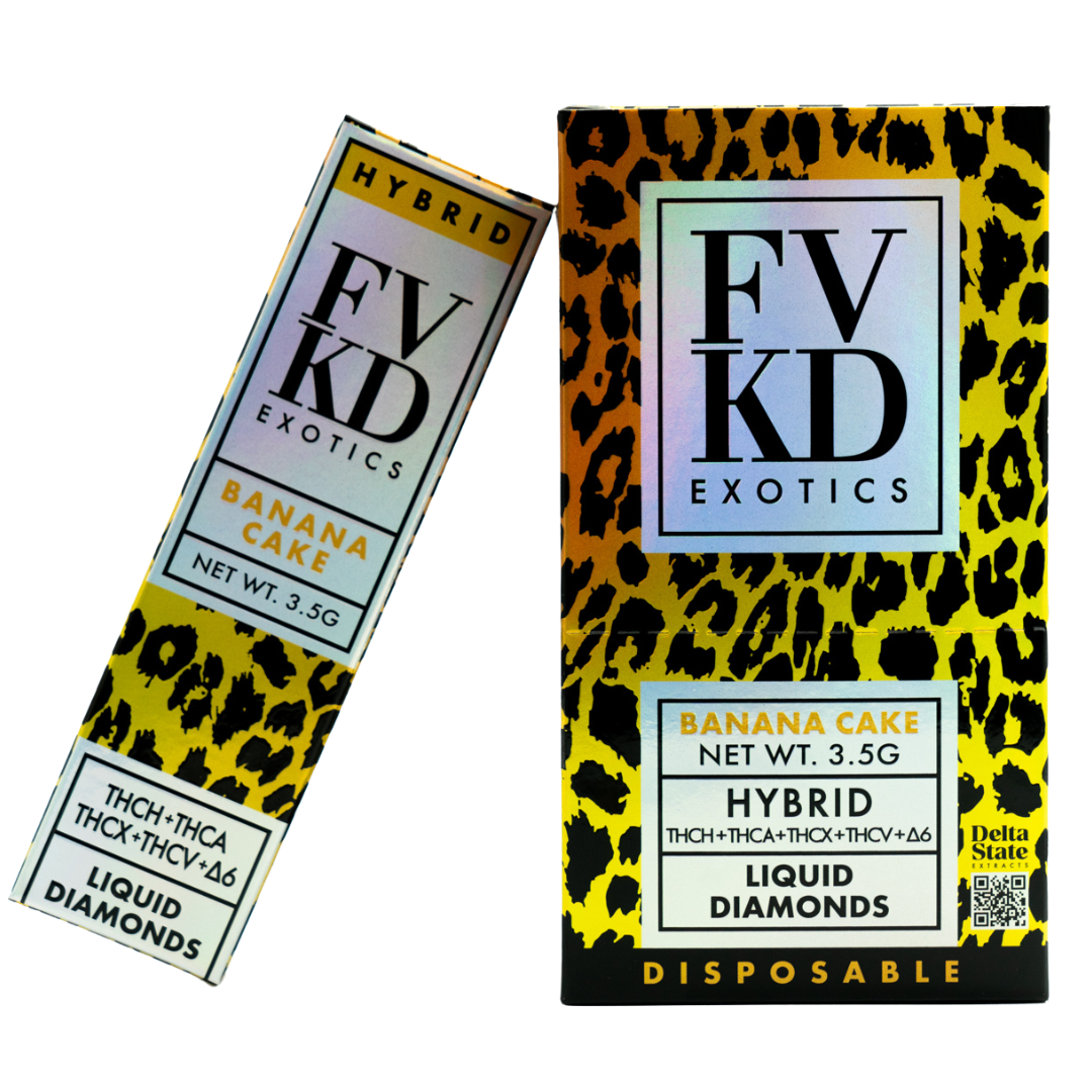 FVKD EXOTICS 3.5 GRAM THCA LIQUID DIAMONDS DISPOSABLE