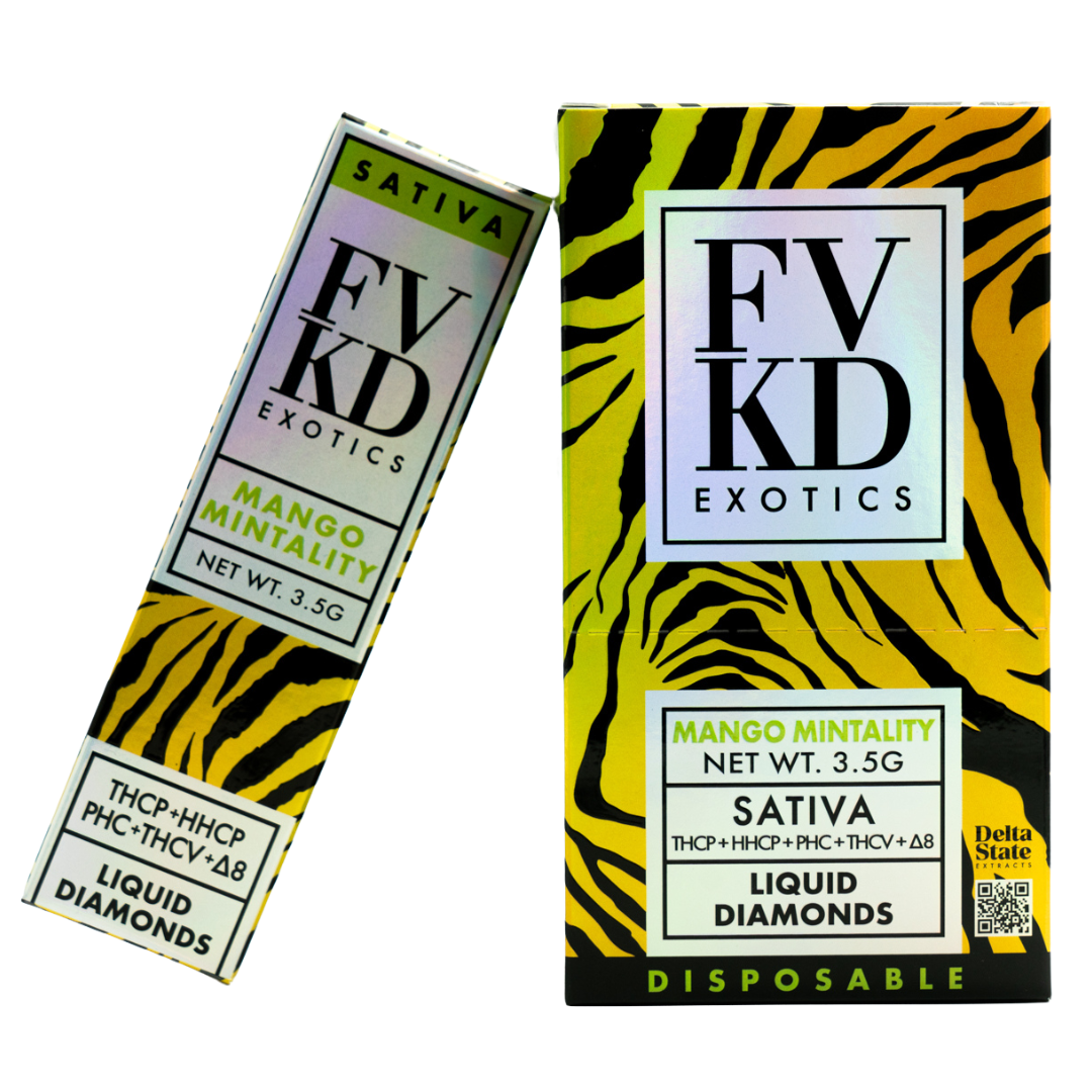 FVKD EXOTICS 3.5 GRAM THCA LIQUID DIAMONDS DISPOSABLE