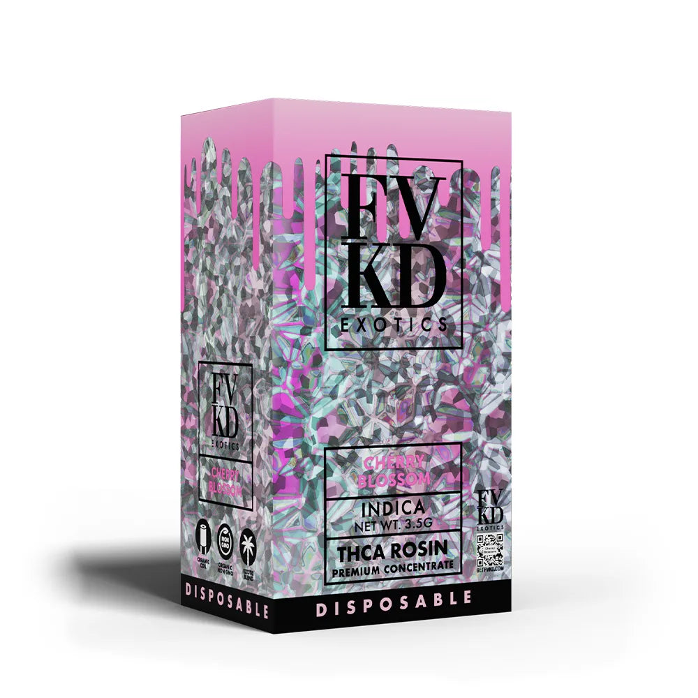 FVKD EXOTICS THCA ROSIN BLEND 3.5 GRAM DISPOSABLE (6CT/BOX)