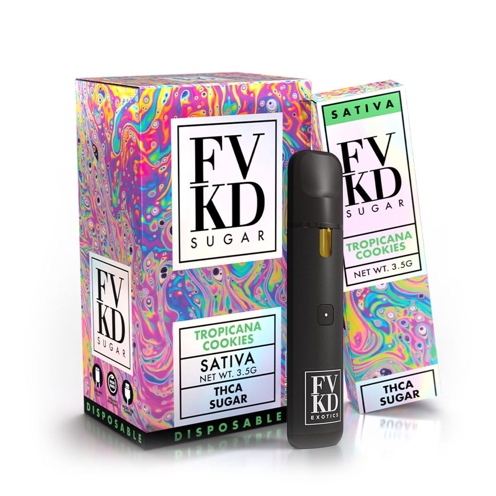 FVKD SUGAR THCA SUGAR 3.5 GRAM DISPOSABLE (6CT/BOX)