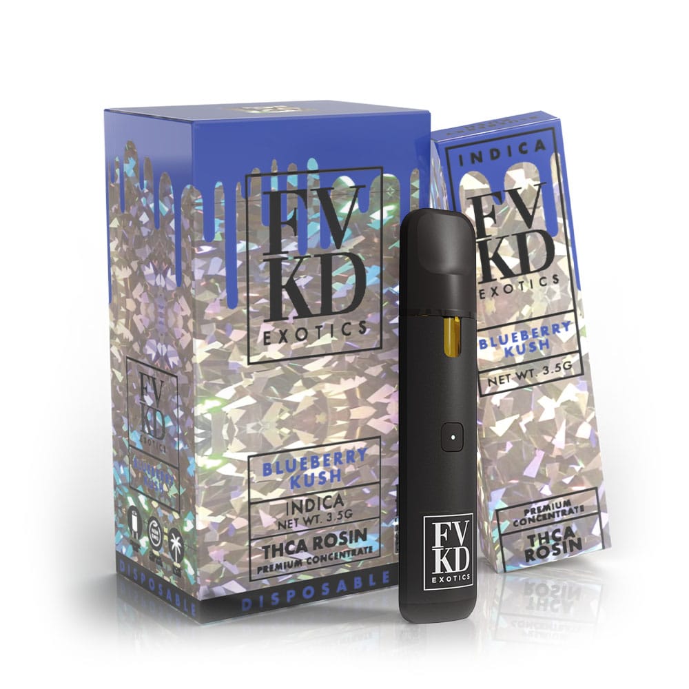 FVKD EXOTICS THCA ROSIN BLEND 3.5 GRAM DISPOSABLE (6CT/BOX)
