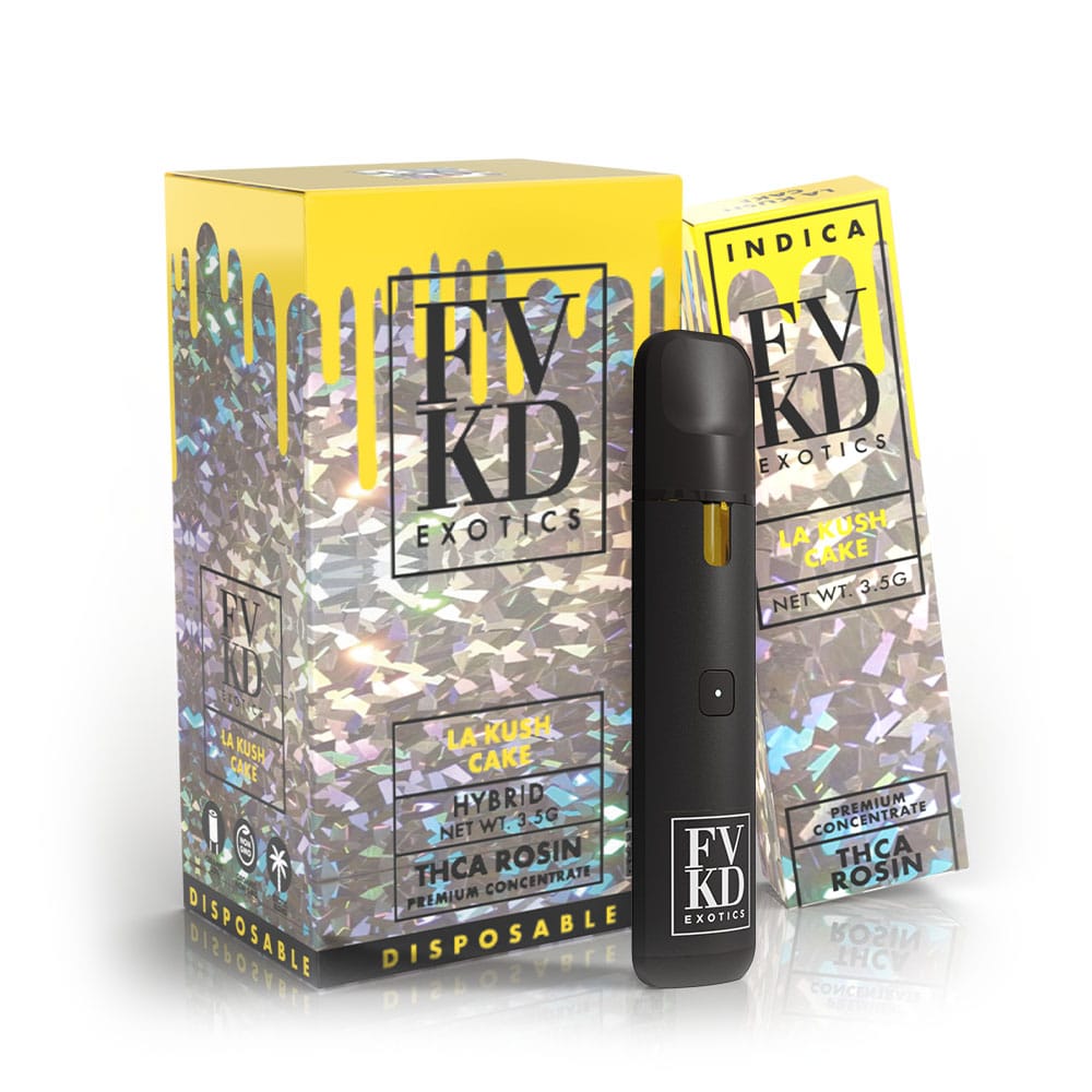 FVKD EXOTICS THCA ROSIN BLEND 3.5 GRAM DISPOSABLE (6CT/BOX)
