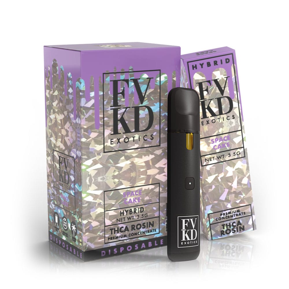 FVKD EXOTICS THCA ROSIN BLEND 3.5 GRAM DISPOSABLE (6CT/BOX)