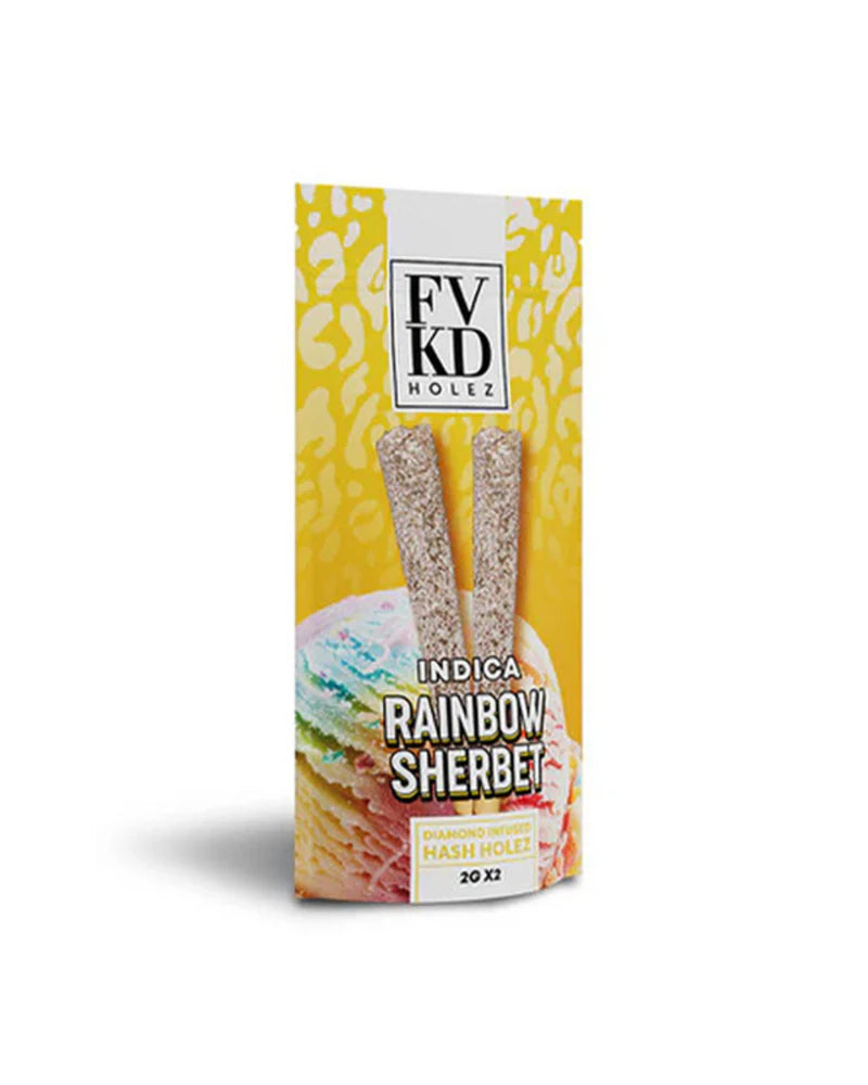 FVKD THCA DIAMOND INFUSED HASH HOLEZ (2G/CT, 2CT/PK)