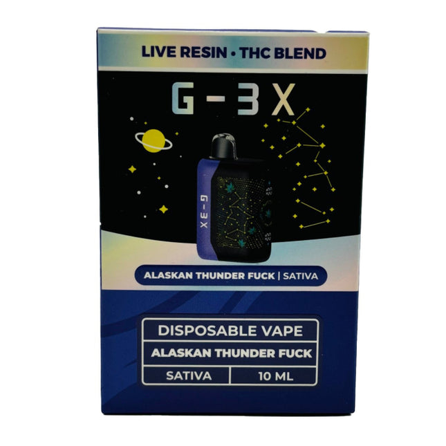 G-3X LIVE RESIN THC BLEND 10ML DISPOSABLE VAPE