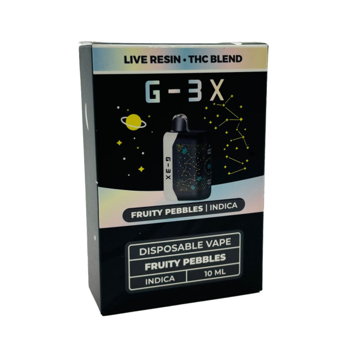 G-3X LIVE RESIN THC BLEND 10ML DISPOSABLE VAPE