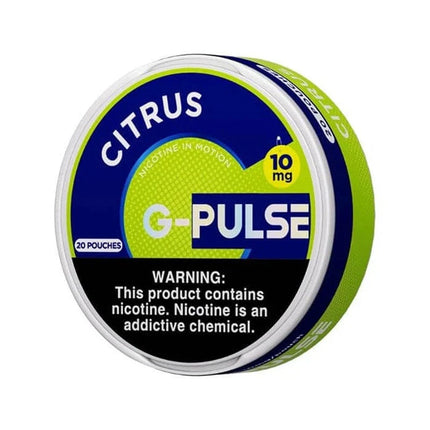 G-PULSE 6MG NICOTINE POUCHES (5CT DISPLAY)