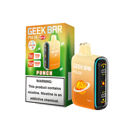 GEEK BAR PULSE 15000 5% DISPOSABLE 5CT DISPLAY