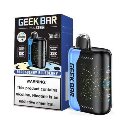 GEEK BAR PULSE X 25K PUFFS CURVED 3D SCREEN DISPOSABLE (5CT DISPLAY)