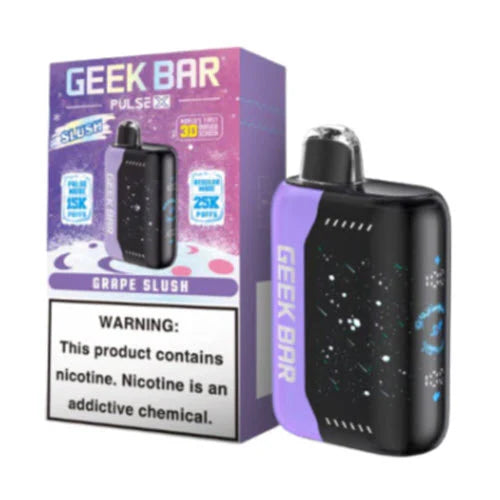 GEEK BAR PULSE X 25K PUFFS CURVED 3D SCREEN DISPOSABLE (5CT DISPLAY)