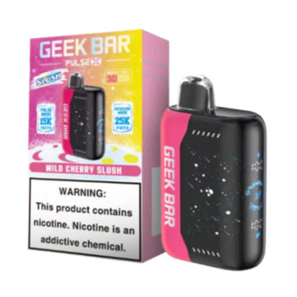 GEEK BAR PULSE X 25K PUFFS CURVED 3D SCREEN DISPOSABLE (5CT DISPLAY)