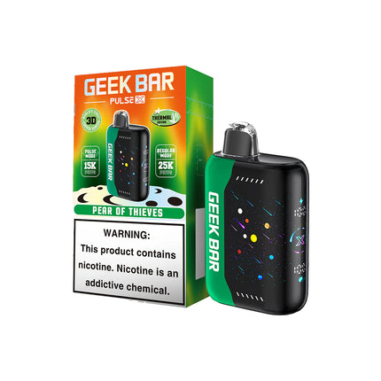 GEEK BAR PULSE X 25K PUFFS CURVED 3D SCREEN DISPOSABLE (5CT DISPLAY)