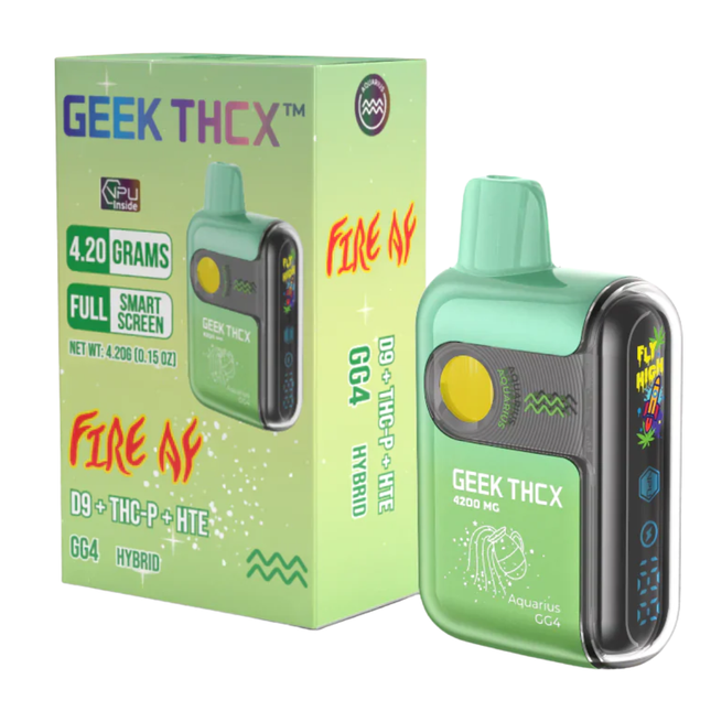 GEEK THXC PULSE PRO 4.20 GRAMS DISPOSABLE (D9 + THCP + HTE)