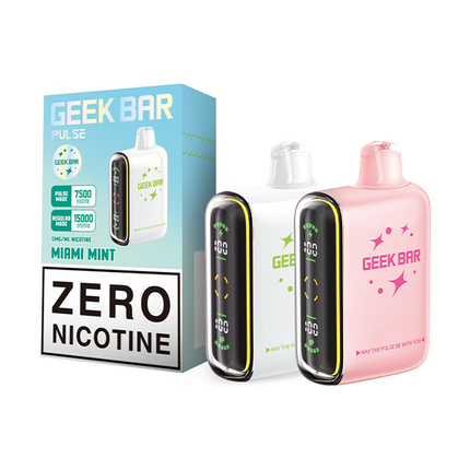 GEEK BAR PULSE X 25K PUFFS 0% NIC CURVED 3D SCREEN DISPOSABLE (5CT DISPLAY)