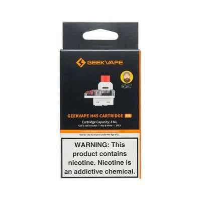 GEEKVAPE H45 4ML RED & WHITE CARTRIDGE (2PC PACK)