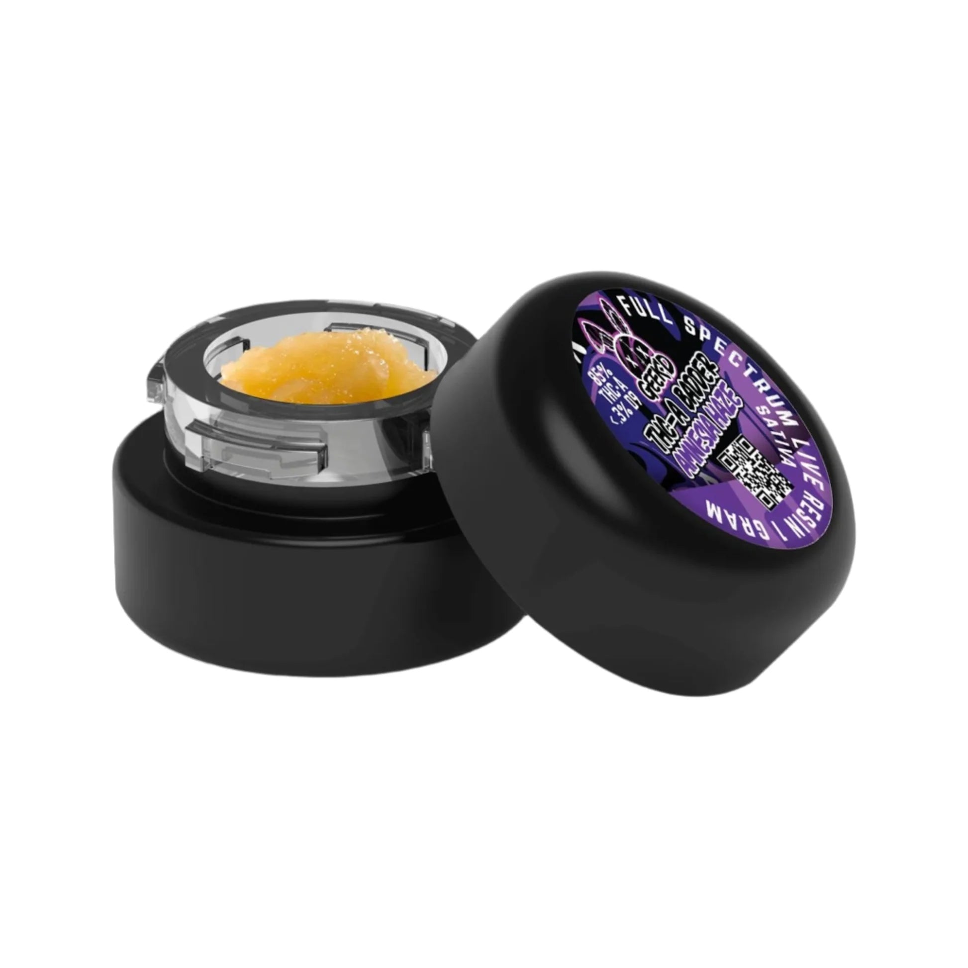 GEEK'D 1 GRAM LIVE RESIN THC-A BADDER