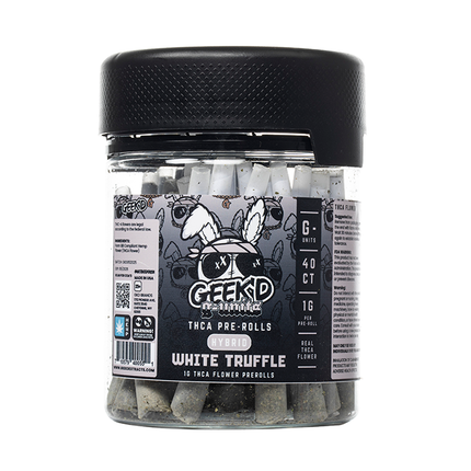 GEEK'D G-UNITS 1 GRAM THC-A PRE-ROLLS (40CT/JAR)