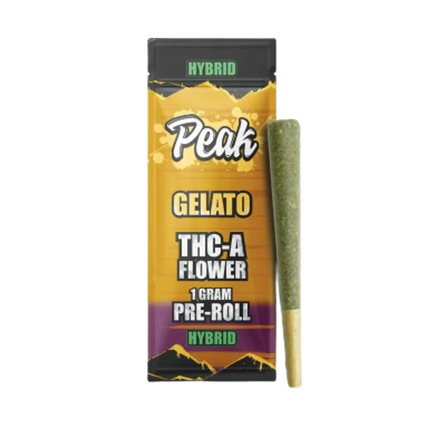 PEAK 1 GRAM THC-A PRE ROLL (1CT/PK)